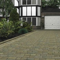 Raj Green Indian Sandstone Random Driveway Cobblestones Setts Pack 10m2 40mm to 60mm Raj Green Indian Sandstone Random Driveway Cobblestones Setts Pack 10m2 40mm to 60mm